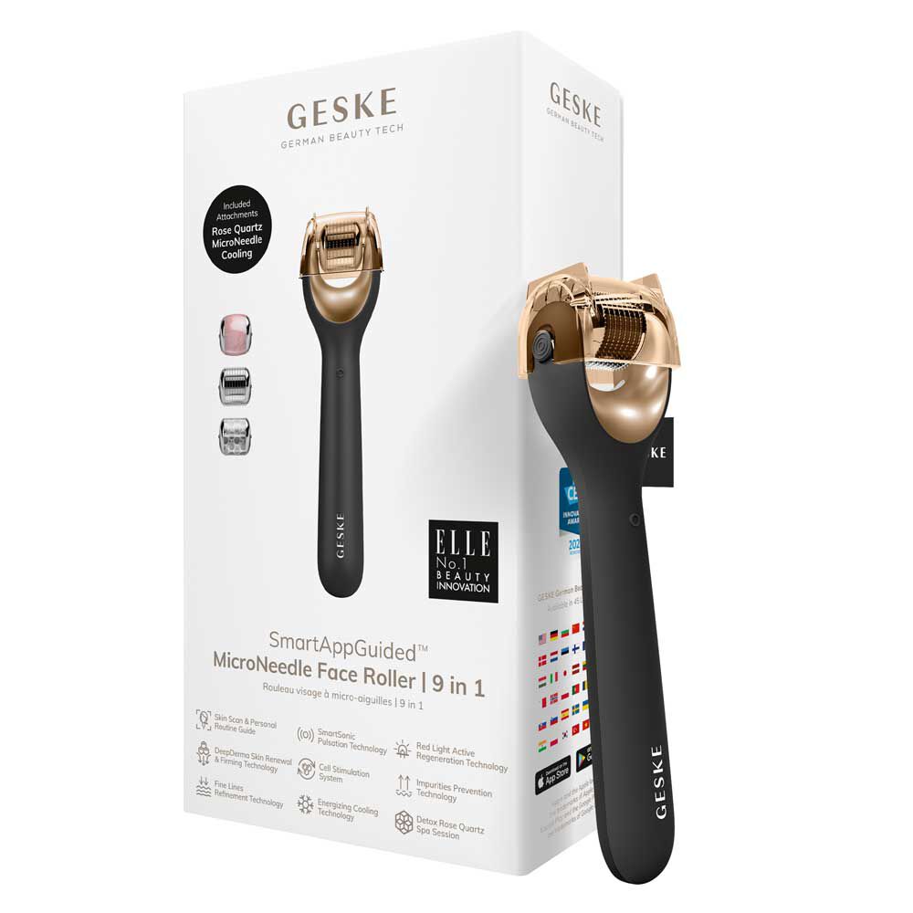 GESKE Rouleau de Visage à Microaiguilles | 9 en 1