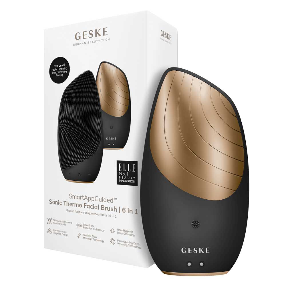 GESKE Brosse Faciale Thermo Sonique | 6 en 1 GESKE Brosse Faciale Thermo Sonique | 6 en 1