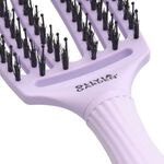 Olivia Garden Fingerbrush Icoon zwijn & nylon lavendel