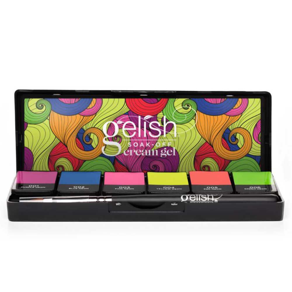 Gelish Cream Palette Neon & On & On Gelish Cream Palette Neon & On & On