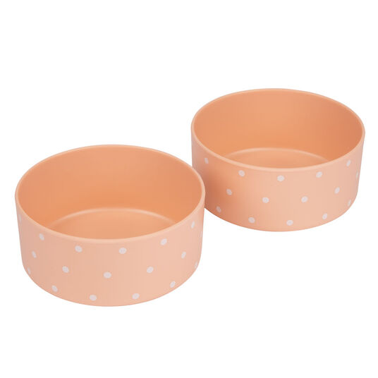 Framar Peach Please Bamboo Bowls 2 pcs