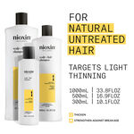 Nioxin System 1 Shampoing Cuir Chevelu + Cheveux 300ml