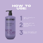 Osmo Super Silver Intense Paarsshampoo 1L
