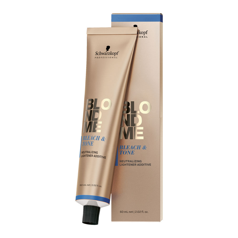 Schwarzkopf Professional Blond Me Coloration Permanente Bleach & Tone 60ml Cendr&eacute;
