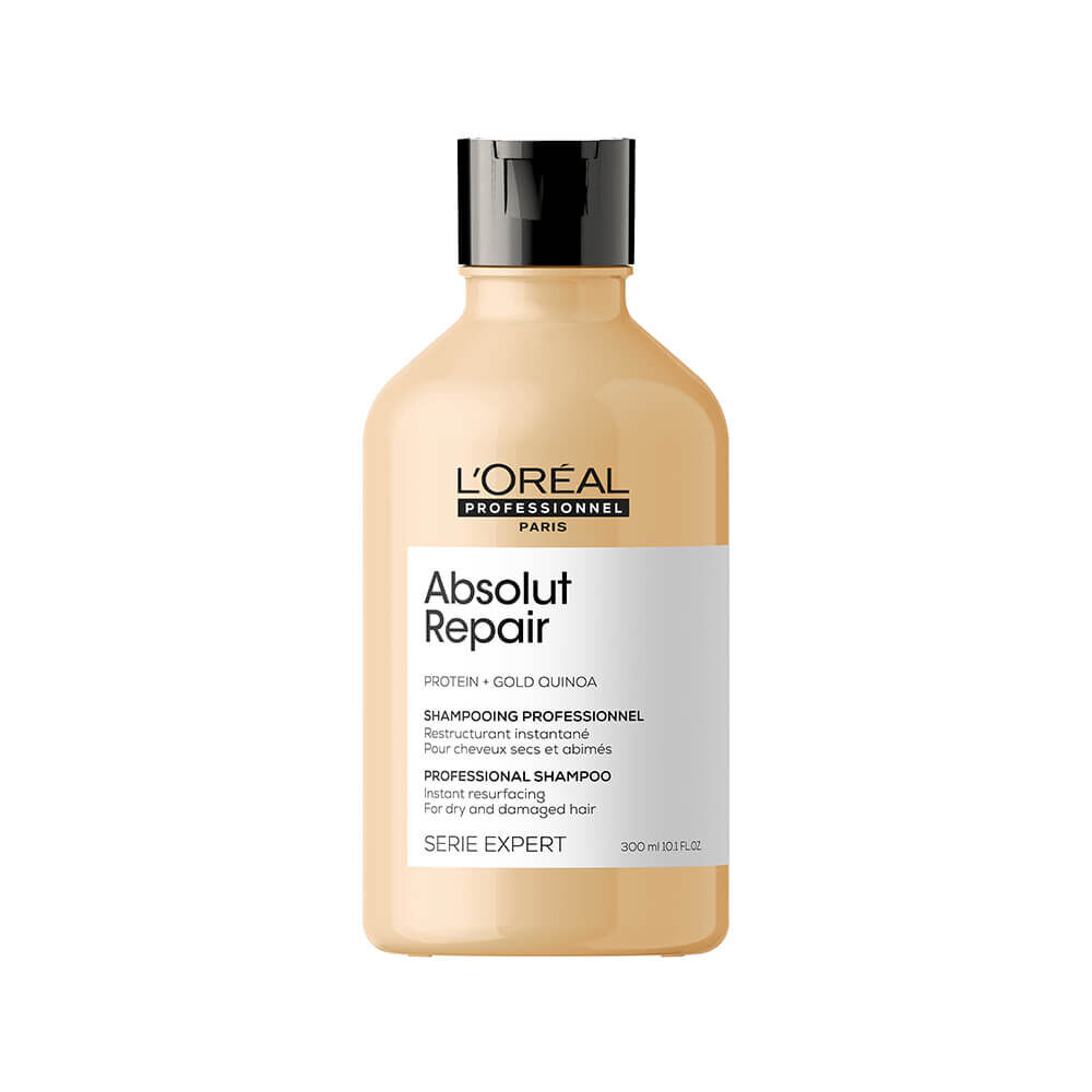 L'Oréal Professionnel Série Expert Absolut Repair Shampoo met proteïne en gouden quinoa 300ml L'Oréal Professionnel Série Expert Absolut Repair Shampoo met proteïne en gouden quinoa 300ml