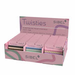 Sibel Twisties &Eacute;lastiques Multicolore Pr&eacute;sentoir 30pcs