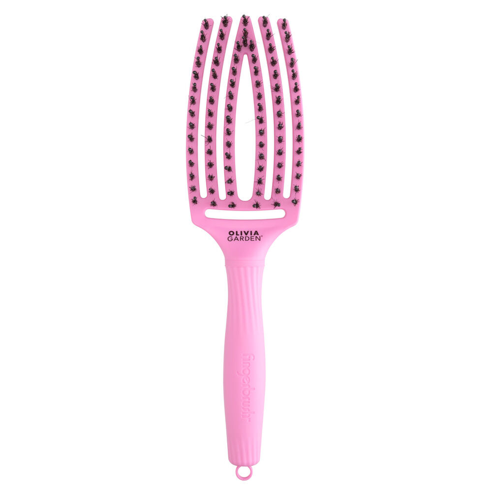 Olivia Garden Fingerbrush Sanglier & Nylon ThinkPink Pink Tokyo