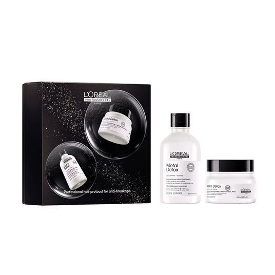 L'Or&eacute;al Professionnel Metal Detox Coffret Cadeau Duo
