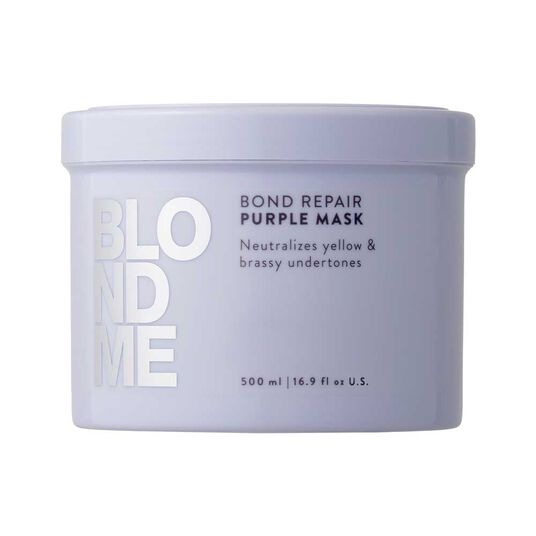 Schwarzkopf Professional Blond Me Bond Repair Paarse haarmasker 500ml
