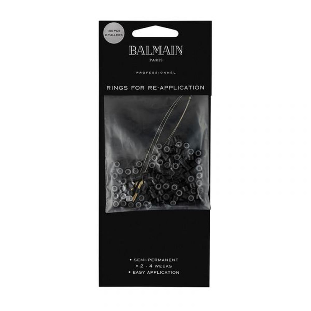 Balmain Rings Soft Black 100st