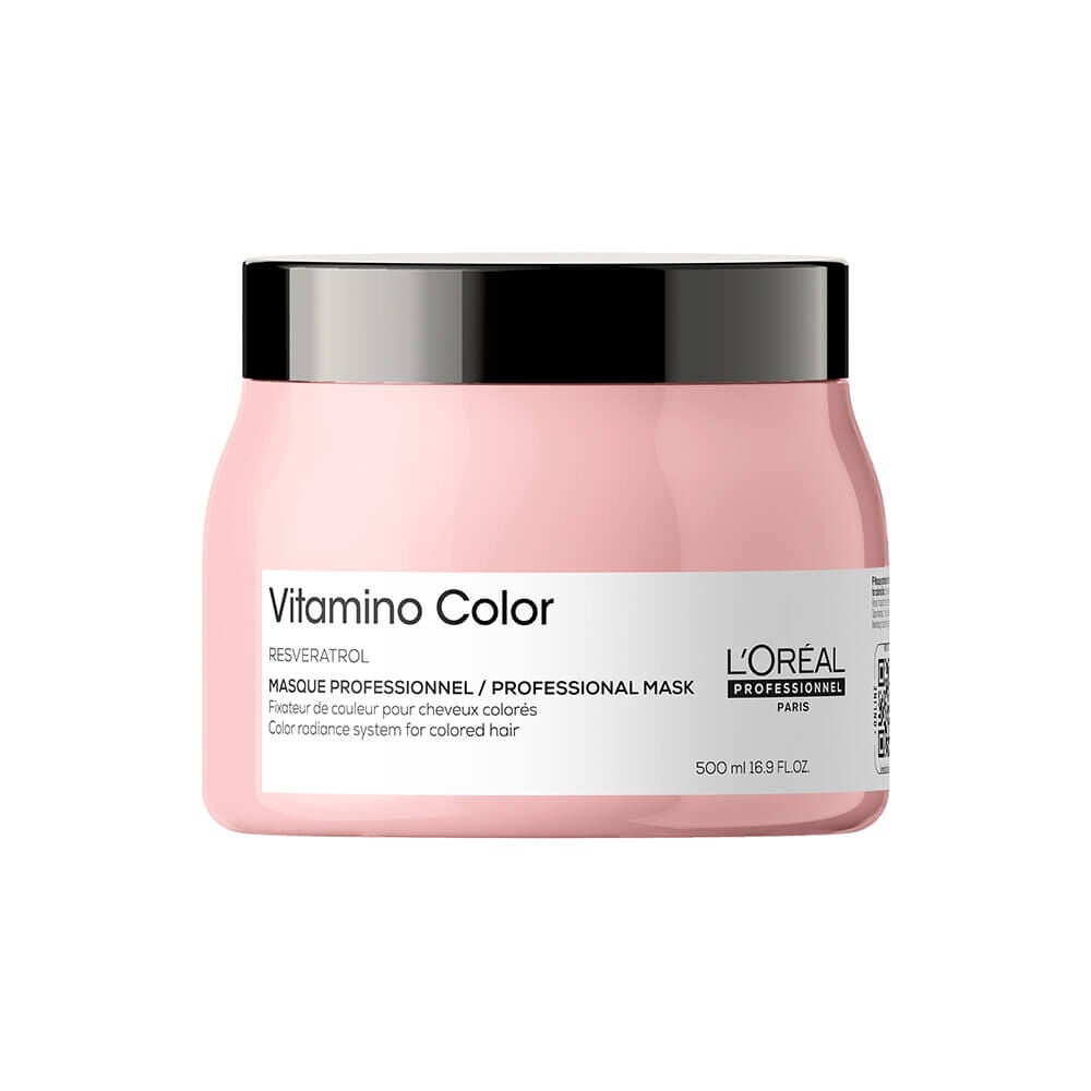 L'Oréal Professionnel Série Expert Vitamino Color Haarmasker met Resveratrol 500ml L'Oréal Professionnel Série Expert Vitamino Color Haarmasker met Resveratrol 500ml