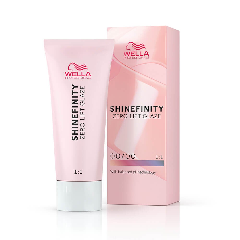 Wella Professionals Shinefinity Zero Lift Glaze Gloss Vernis Coloré Longue Tenue 00/00 Crystal Glaze 60ml