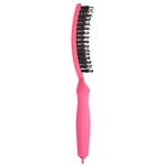 Olivia Garden Fingerbrush Icoon Zwijn & Nylon Warm Roze
