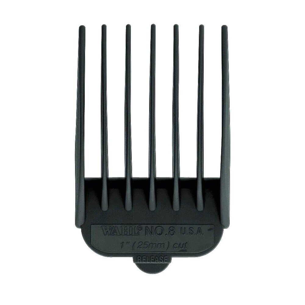 Wahl Opzetkam Nr.8 (25 mm) Zwart