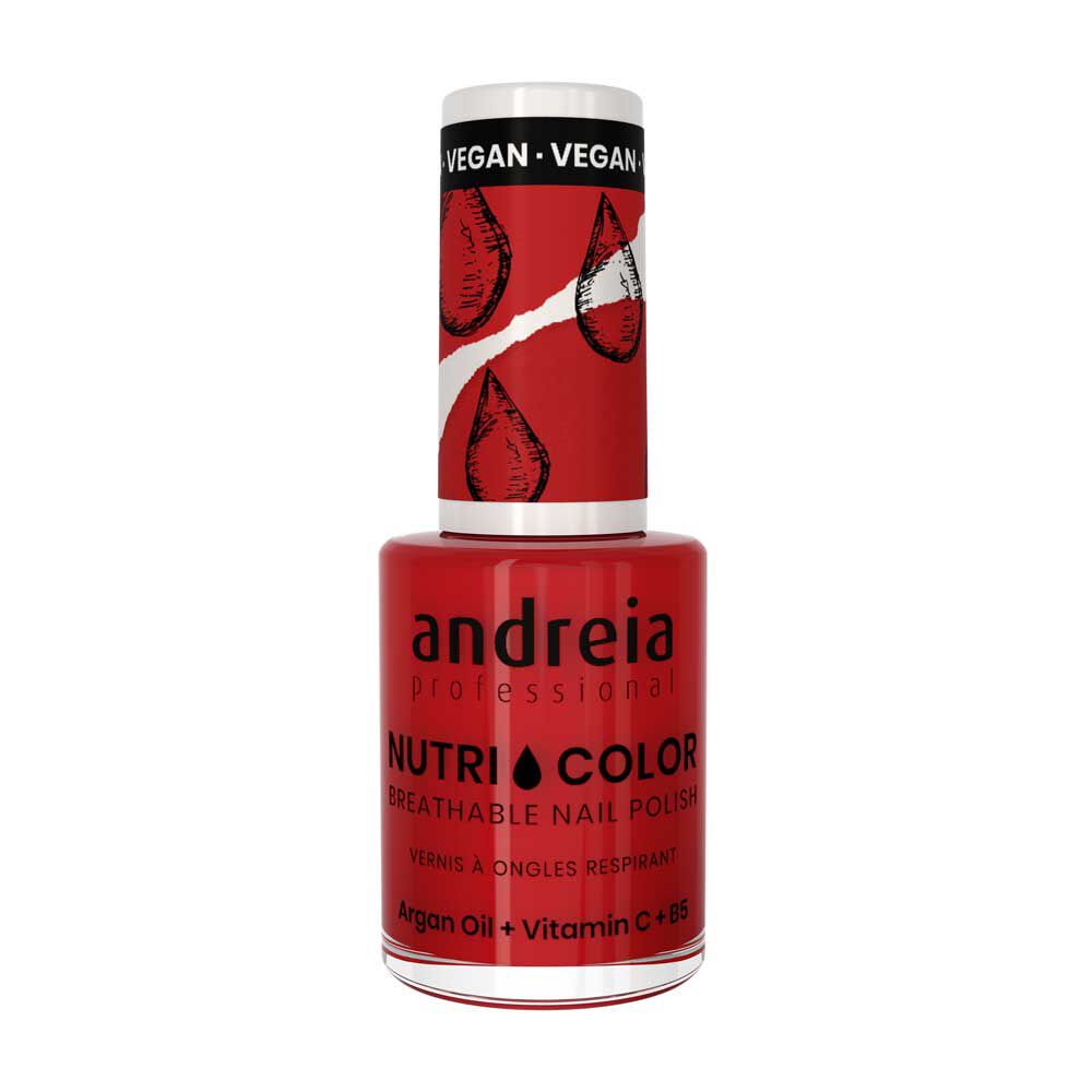 Andreia Professional Nutri Color Vernis &agrave; ongles - NC 38 Rouge &Eacute;carlate 10.5ml