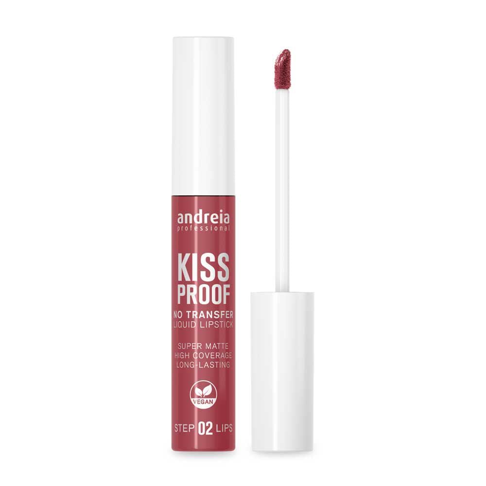 Andreia Professional Vloeibare Lippenstift-Kiss Proof 24 Rose Dahlia 8ml