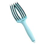 Olivia Garden Fingerbrush Care Dolce Vita Iconique Sanglier & Nylon Bleu Ciel