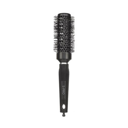 S-PRO Brosse C&eacute;ramique Ionique 34mm Noire