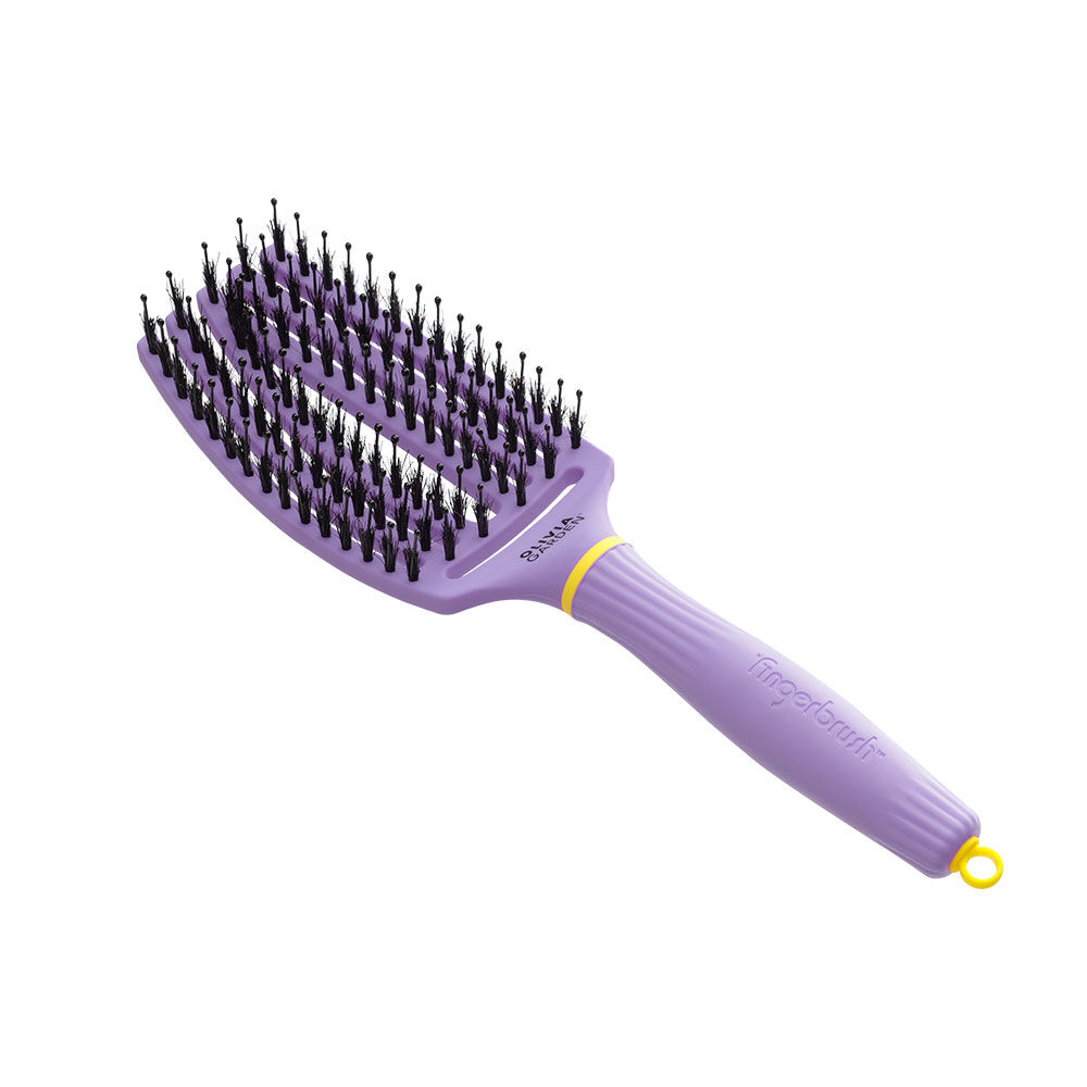 Olivia Garden Fingerbrush Inner Child brosse &agrave; cheveux Snuggle Purple