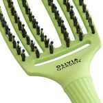 Olivia Garden Fingerbrush Care Dolce Vita Iconic Zwijnenhaar en Nylon Pistachegroen