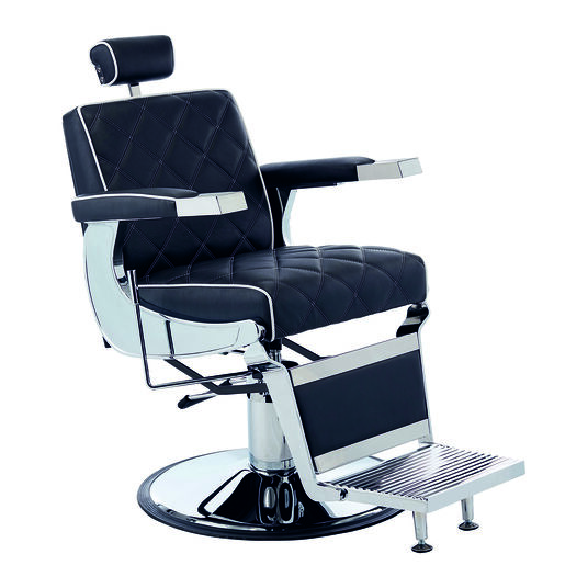 S-PRO ED Fauteuil Barbier Knightsbridge Noir