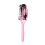 Olivia Garden Fingerbrush Think Pink Boar & Nylon Paper Blush Brush