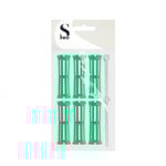 S-PRO Bigoudis en Plastique Mise en Plis Ø19mm x6
