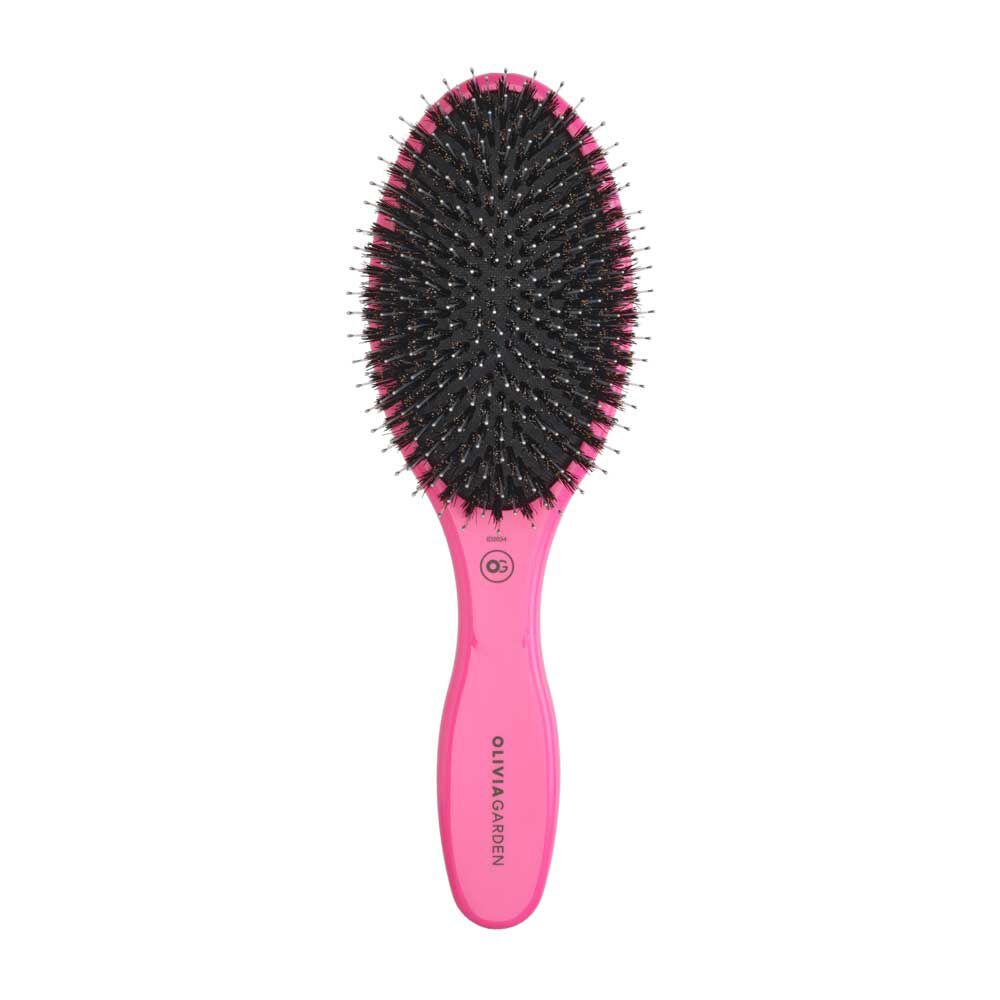 Olivia Garden Essentiële VerzorgingExpert Care Nylon Ovale Borstel Roze