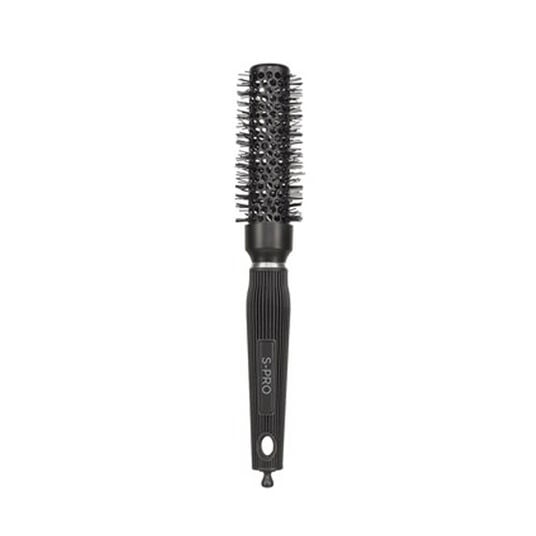S-PRO Brosse C&eacute;ramique Ionique 25mm Noire