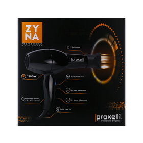 Proxelli Haardroger Zyna 1500W Zwart