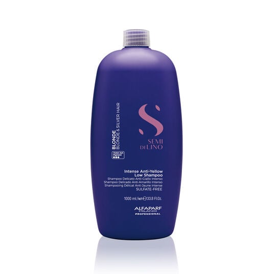 Alfaparf Milano Semi Di Lino Blonde Shampooing D&eacute;licat Anti-Reflet Jaune 1L