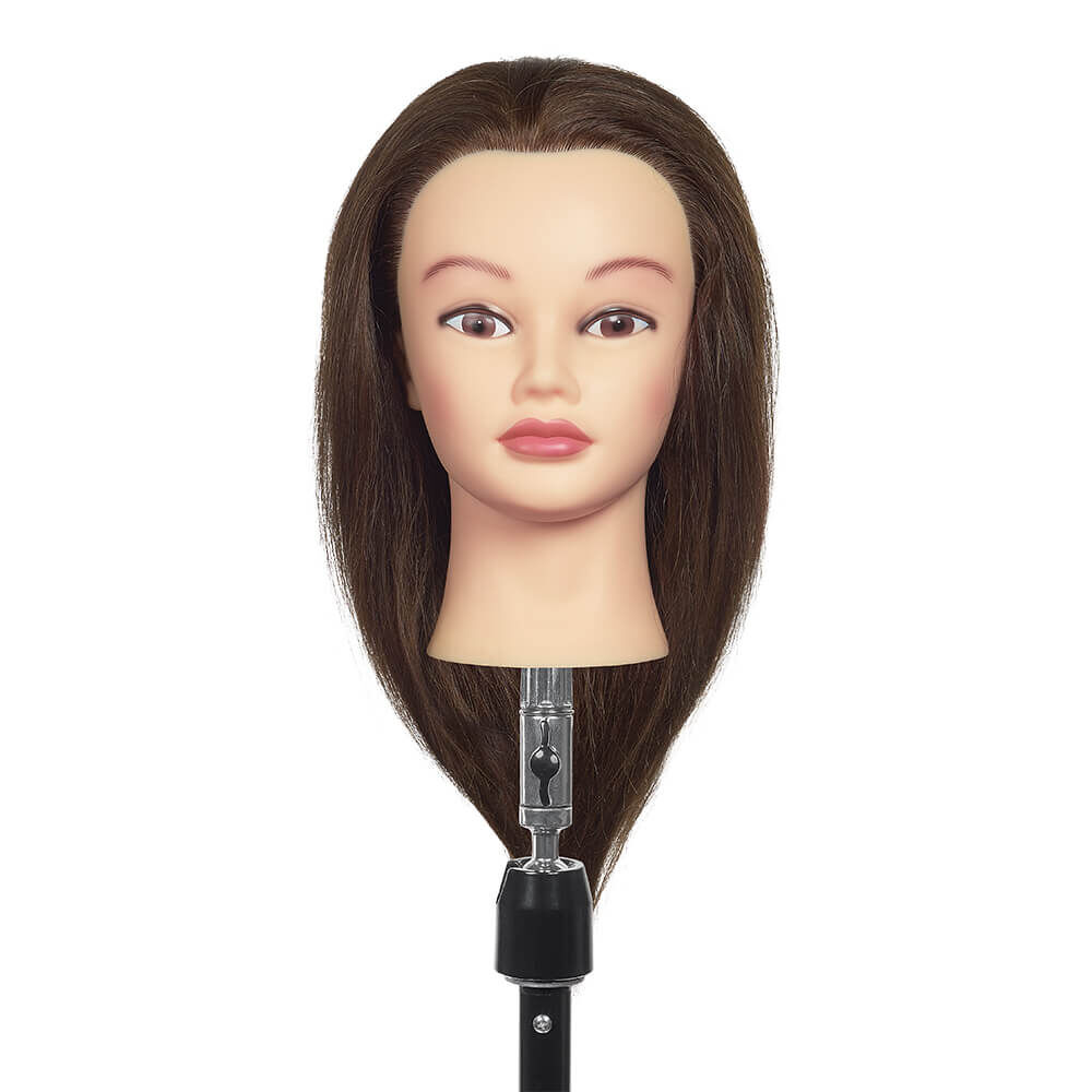 S-PRO Oefenhoofd Kate 35cm Bruin 4 S-PRO Oefenhoofd Kate 35cm Bruin 4