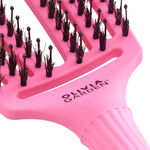 Olivia Garden Fingerbrush Brosse  & Nylon Thinkpink  Rose Bubble