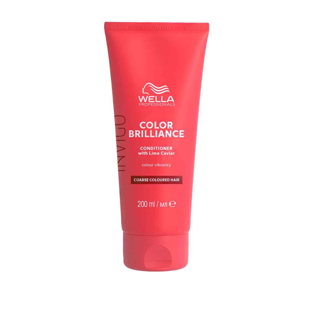Wella Professionals Invigo Color Brilliance Après-shampoing pour cheveux épais et colorés 200ml