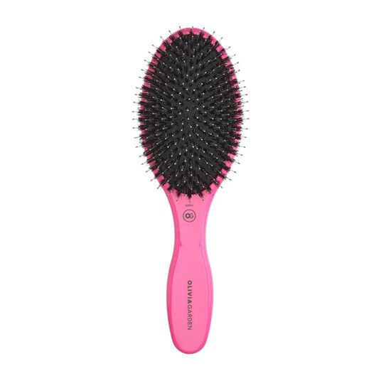 Olivia Garden Essenti&euml;le VerzorgingExpert Care Nylon Ovale Borstel Roze