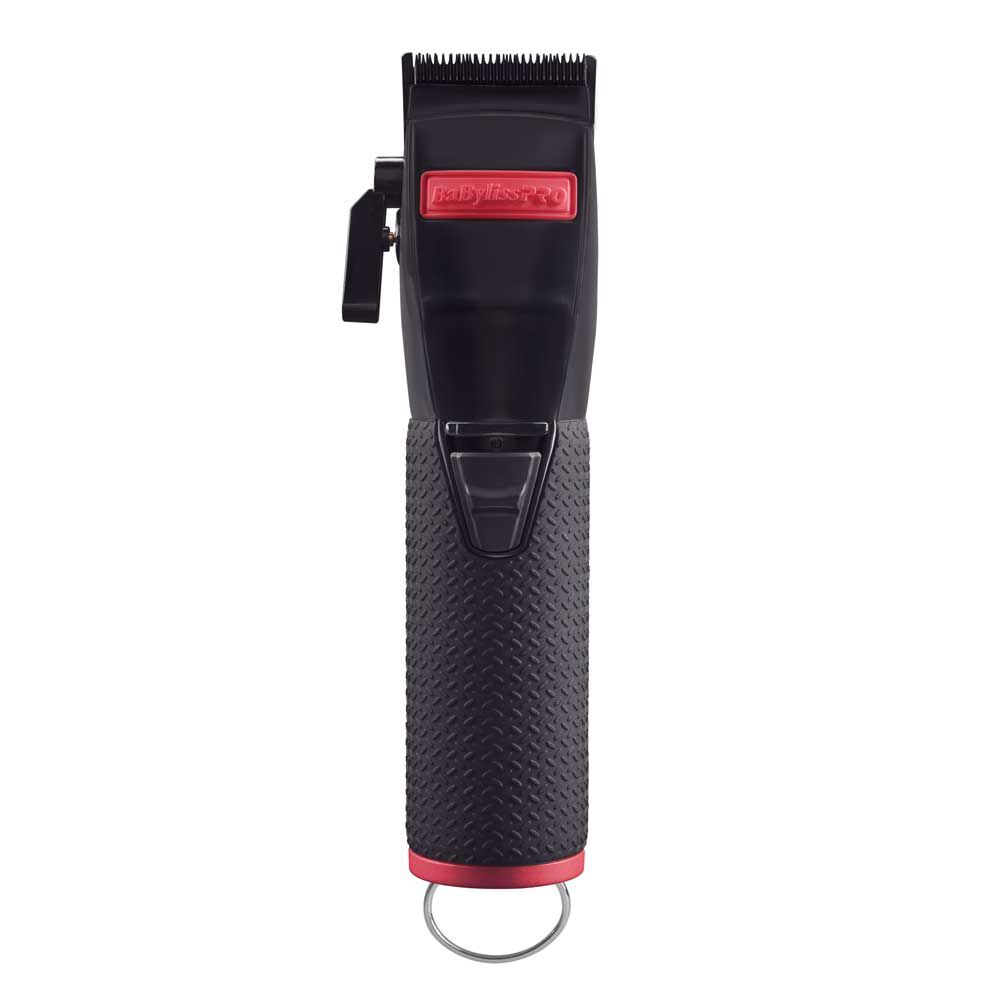 BaByliss PRO Boost+ Tondeuse à cheveux noire mate et rouge FX8700RBPE