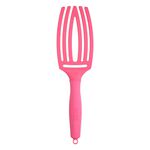 Olivia Garden Fingerbrush Icoon Zwijn & Nylon Warm Roze