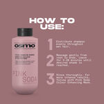 Osmo Pink Soda Shampoing Raviveur De Couleur Rose 400ml