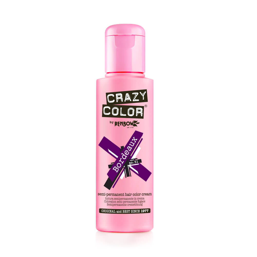 Crazy Color Semi-Permanent Hair Color Cream 100ml
