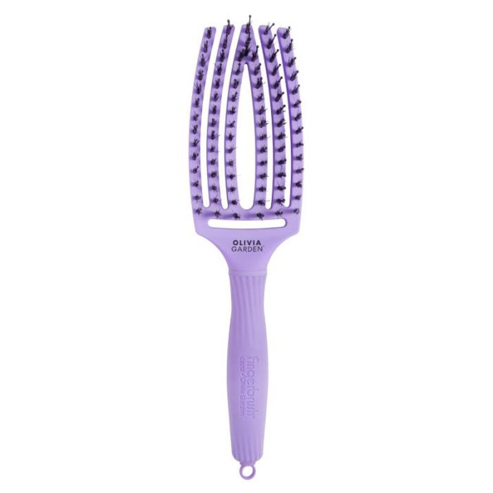 Olivia Garden Fingerbrush Icoon zwijn & nylon lavendel