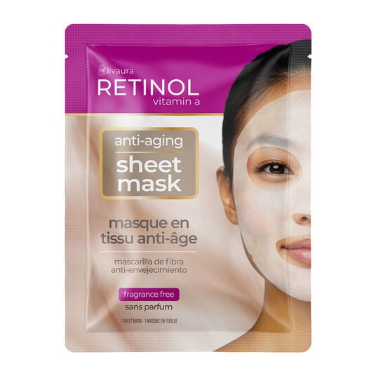 Retinol Masque en tissu Anti-&acirc;ge 5pcs