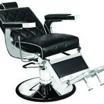 S-PRO ED Kappersstoel Knightsbridge Zwart