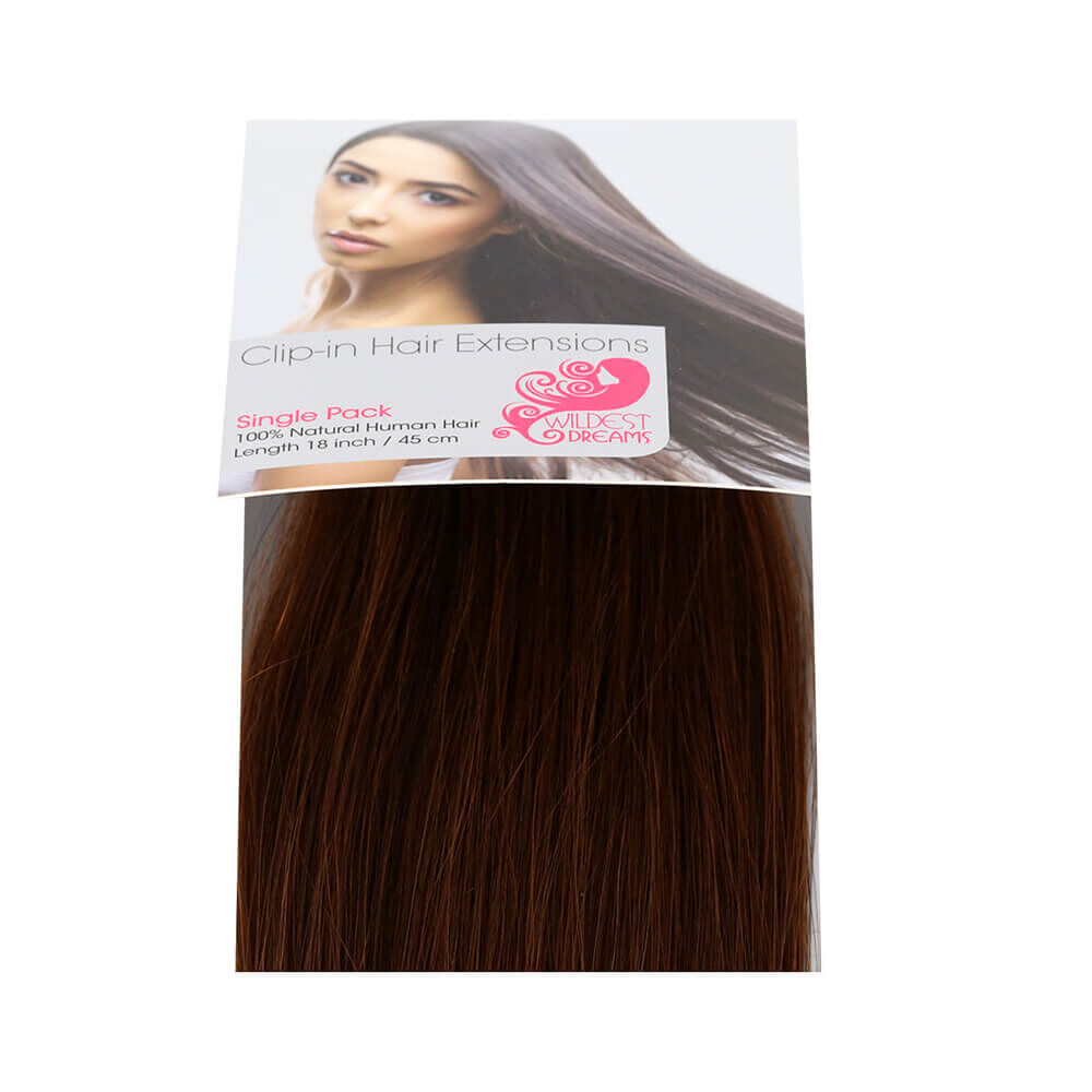 Wildest Dreams Extensions Cheveux Lisses Humains Clip-In 1pc 46cm