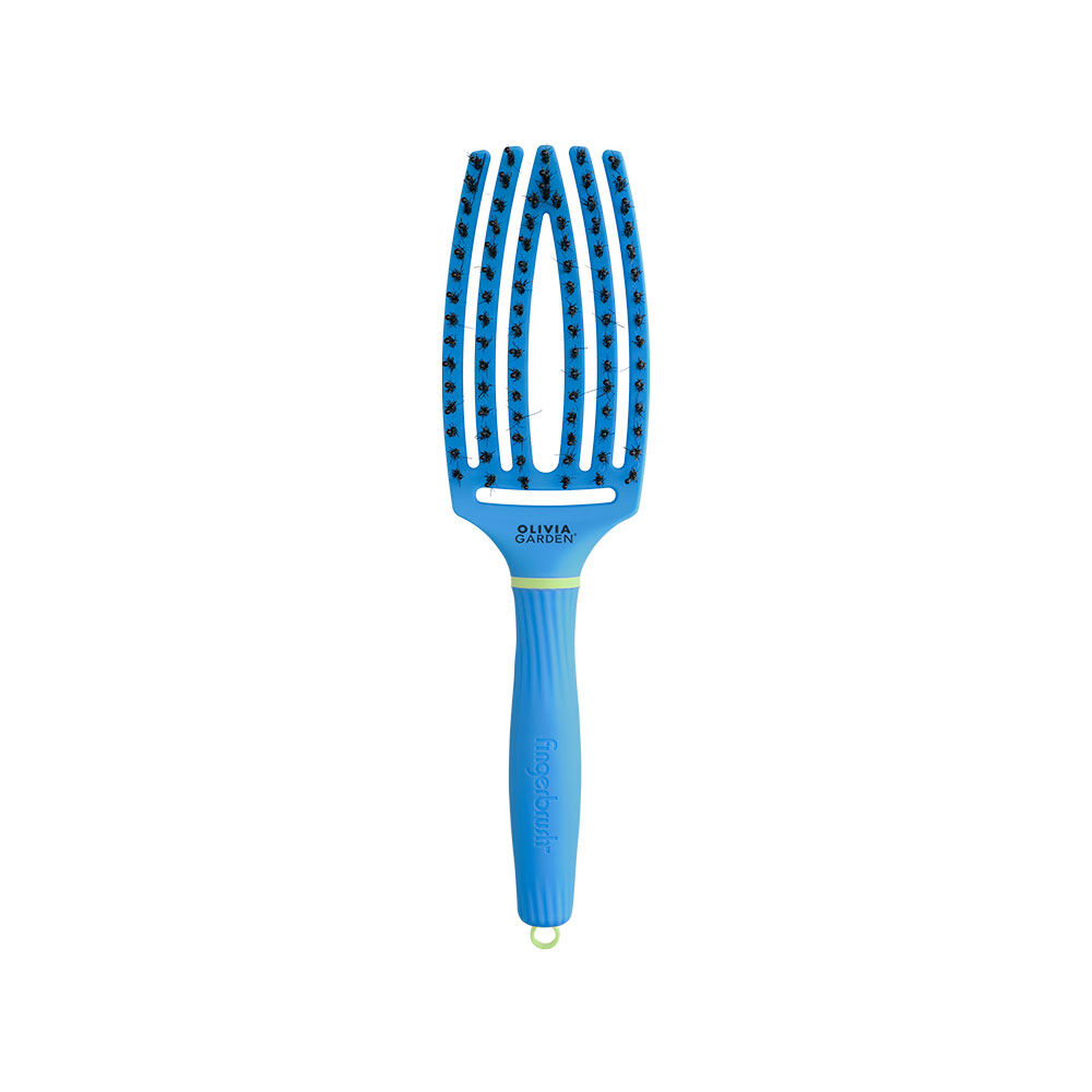 Olivia Garden Fingerbrush Inner Child brosse &agrave; cheveux Turbo Blue