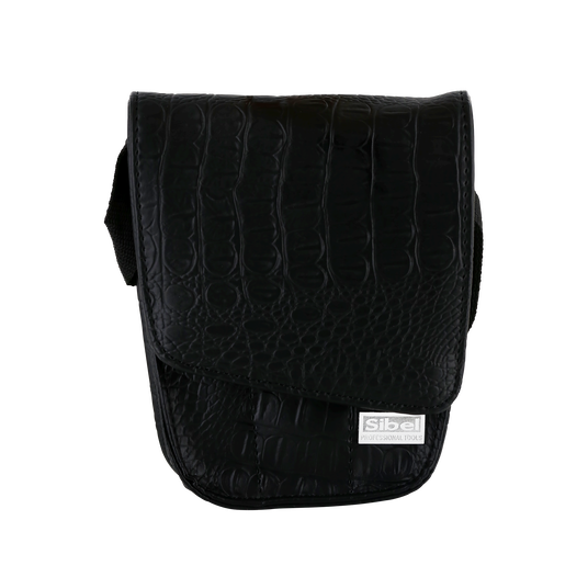 Sibel Holster Trio Croco Zwart