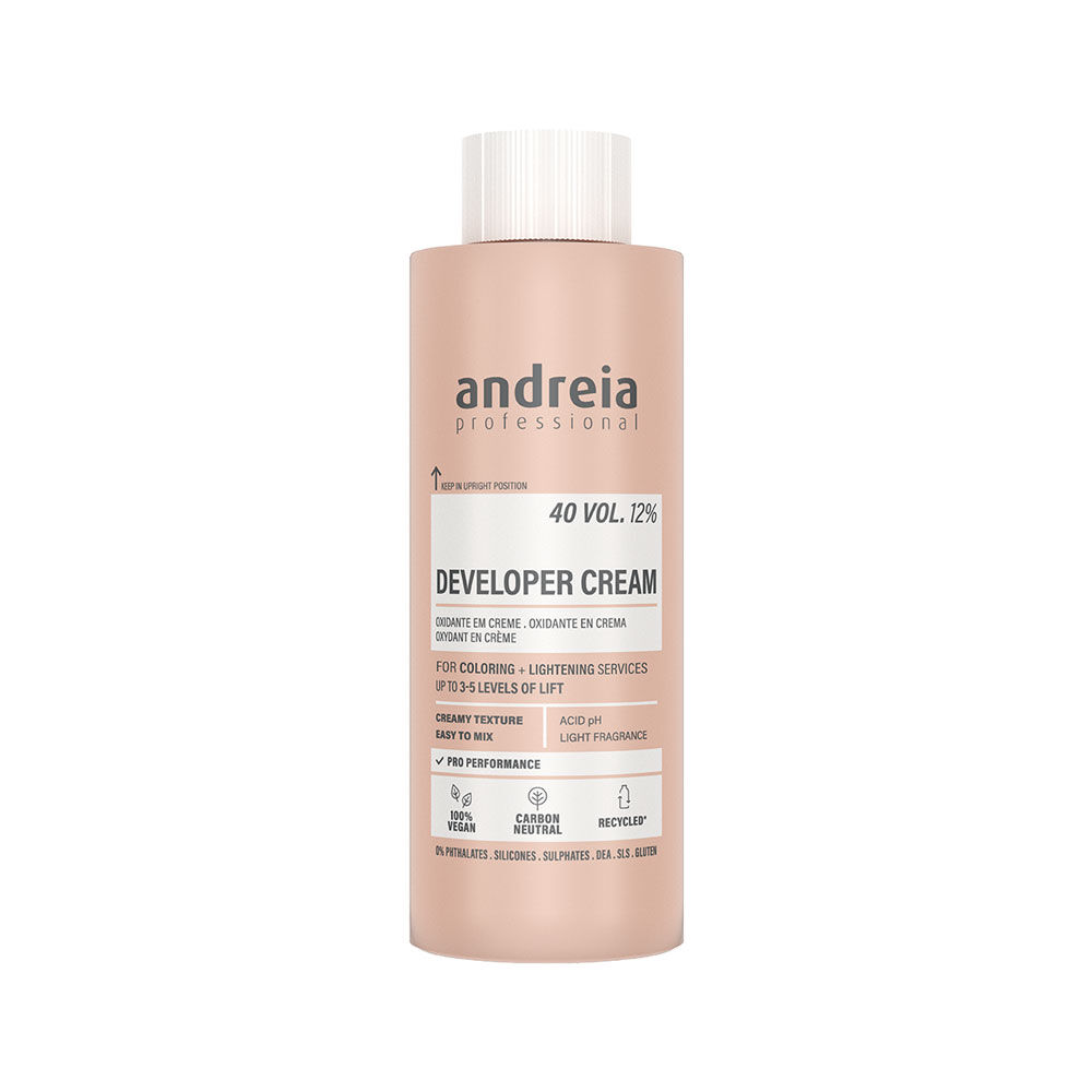 Andreia Professional Developer Cream - Vegan Hydrogen Peroxide 40V 12% 150ml