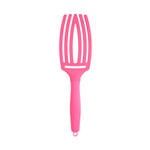 Olivia Garden Fingerbrush Think Pink Boar & Nylon Pink Ink Brush