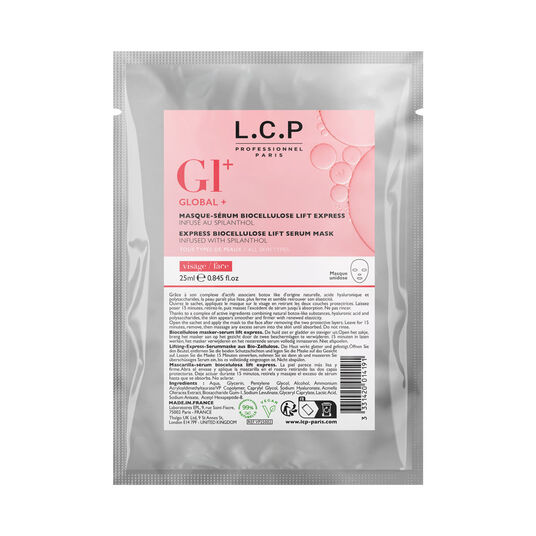 L.C.P Professionnel Paris Biologisch cellulose lift express serum masker 25ml