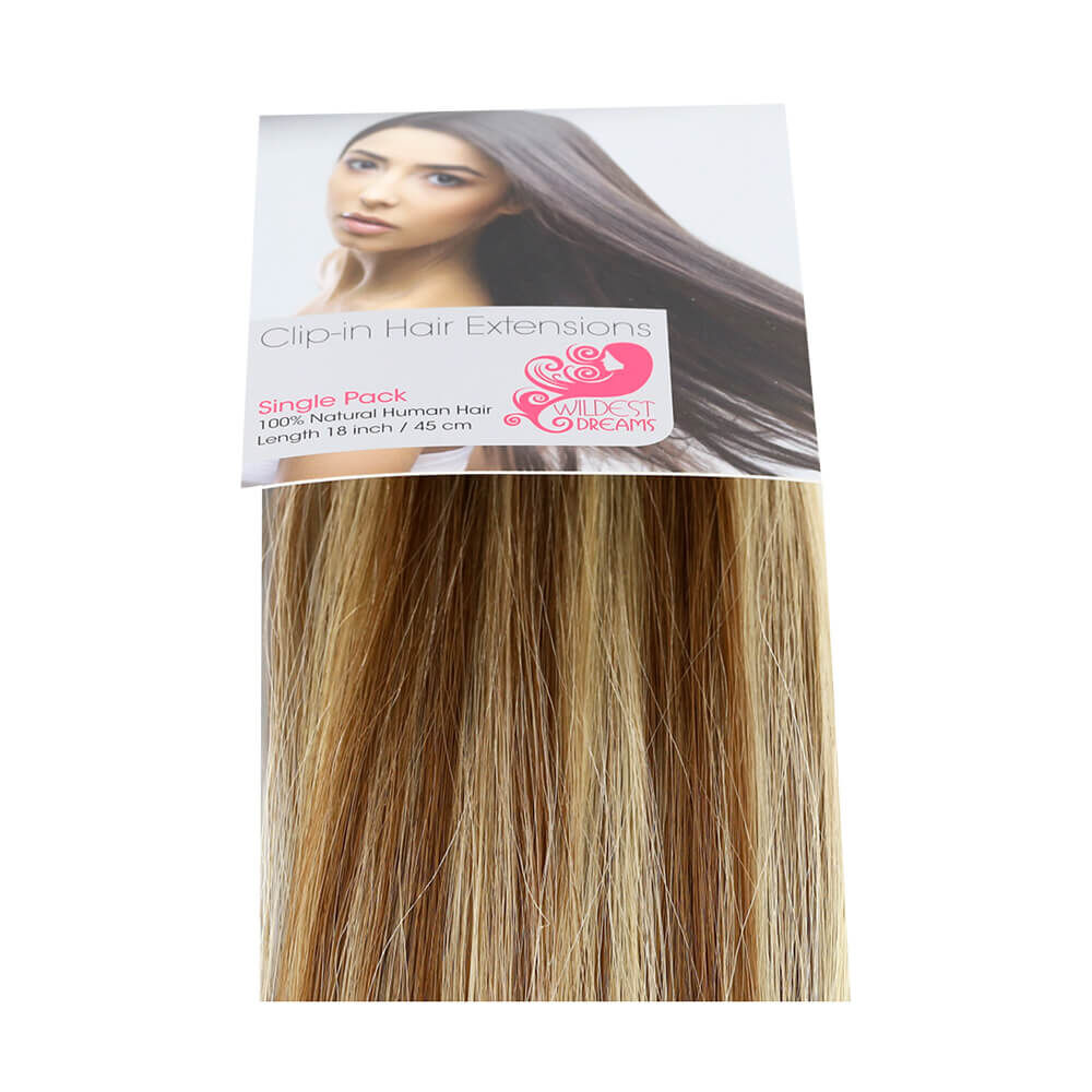 Wildest Dreams Extensions Cheveux Lisses Humains Clip-In 1pc 46cm