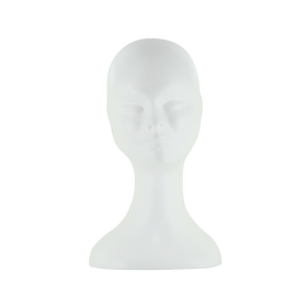 Sibel Lady-S Tête en Polystyrène Isomo Blanc